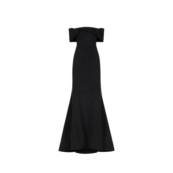 Oscar de la Renta Drape-Detailed Trumpet Gown - Dresses - American Luxury Evening Wear at Luxury Shoes 