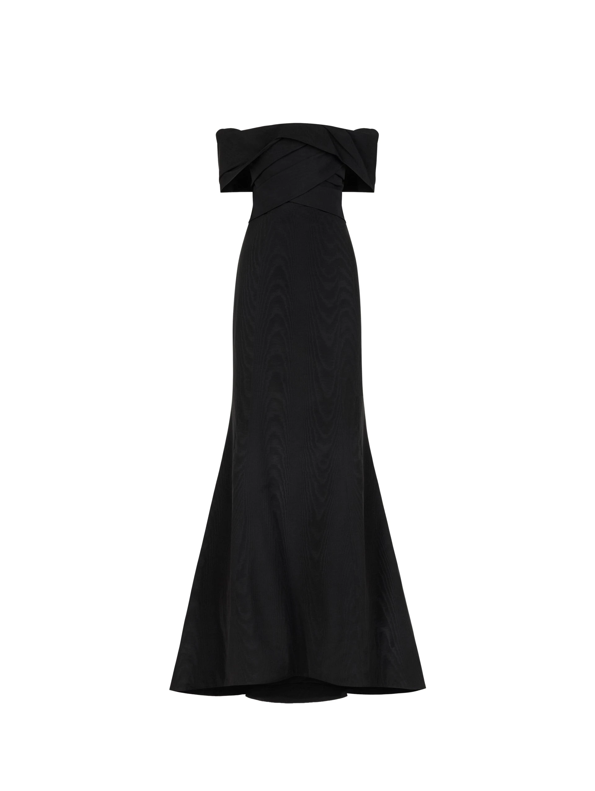 Drape-Detailed-Trumpet-Gown-Oscar-de-la-Renta-Dresses47560_nobg Oscar de la Renta Drape-Detailed Trumpet Gown