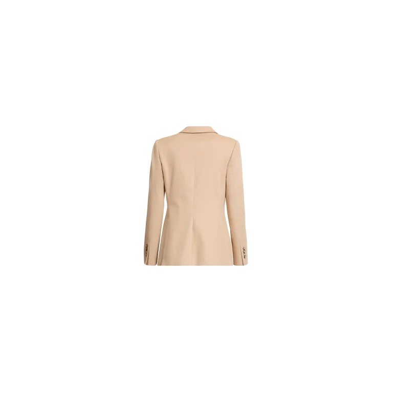 Elie Saab Drill Blazer in Brown featuring  – Luxury Designer Fashion at Luxury Shoes .