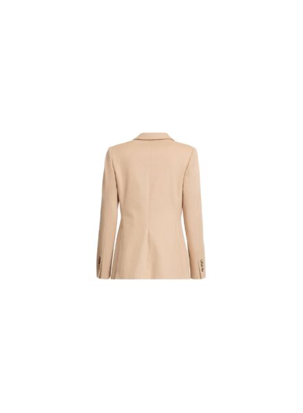 Elie Saab Drill Blazer in Brown featuring  – Luxury Designer Fashion at Luxury Shoes .