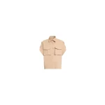Elie Saab Drill Shirt in Brown featuring  – Luxury Designer Fashion at Luxury Shoes .