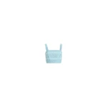 Elie Saab Macramé Crop Top in Blue featuring  – Luxury Designer Fashion at Luxury Shoes .