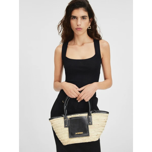 Jacquemus LE PETIT PANIER SOLI - Jacquemus Totes & Top-Handle Bags - Le Chiquito Style - Shop at Luxury Shoes 