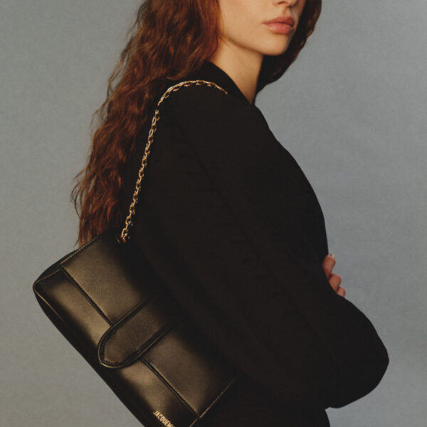 JACQUEMUS The Bambino Chaine Soft flap bag., view 2