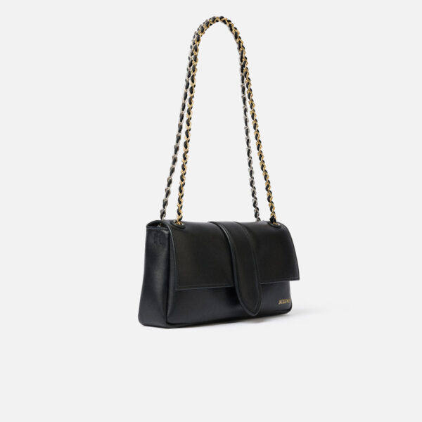 JACQUEMUS The Bambino Chaine Soft flap bag., view 4