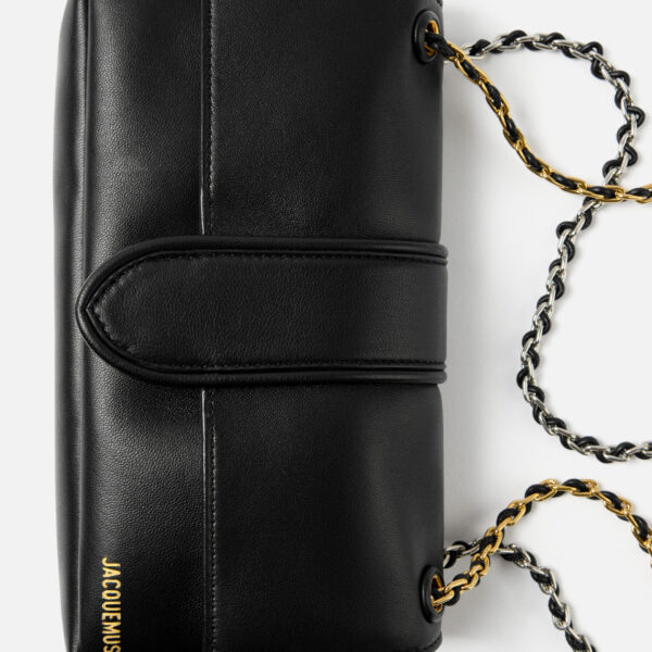 JACQUEMUS The Bambino Chaine Soft flap bag., view 6