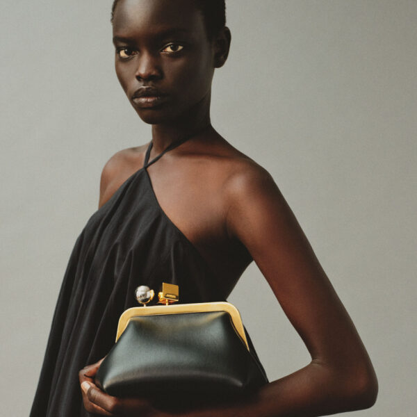 JACQUEMUS The Berlingot Small clasp bag, view 2