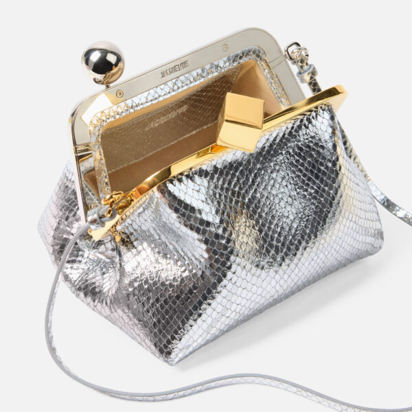 JACQUEMUS The Berlingot Small clasp bag., view 5