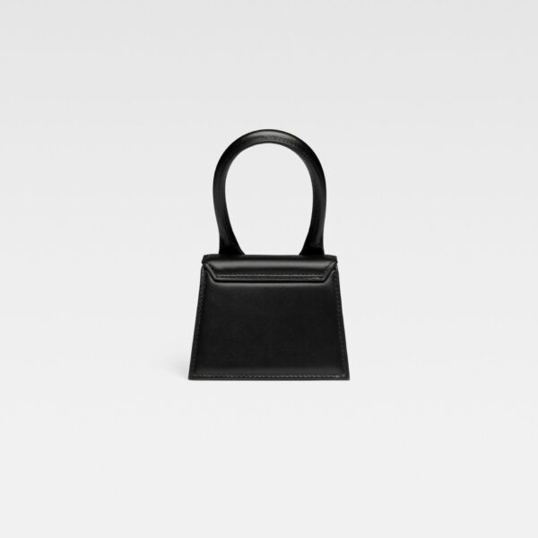 JACQUEMUS The Chiquito Signature leather mini handbag., view 3
