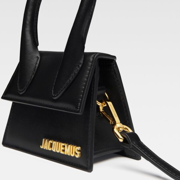 JACQUEMUS The Chiquito Signature leather mini handbag., view 4