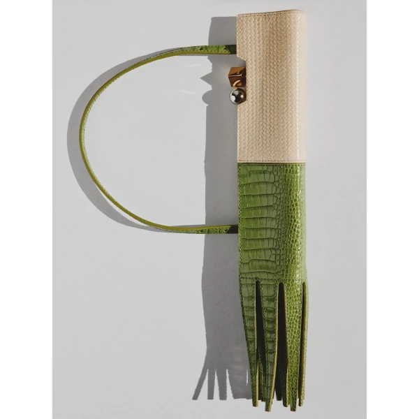 Jacquemus The Poireau clutch - Jacquemus Totes & Top-Handle Bags - Le Chiquito Style - Shop at Luxury Shoes 