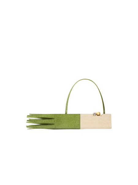 Jacquemus The Poireau clutch - Jacquemus Totes & Top-Handle Bags - Le Chiquito Style - Shop at Luxury Shoes 