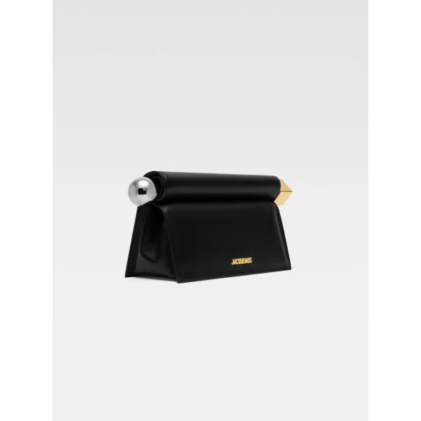 Jacquemus The Rond Carré clutch - Jacquemus Clutch Bags - Le Chiquito Style - Shop at Luxury Shoes 