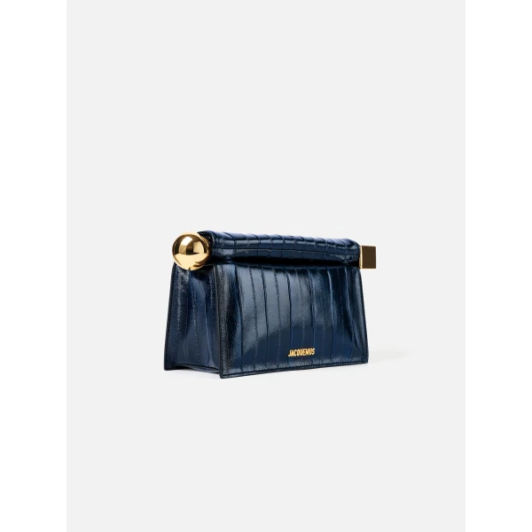 Jacquemus The Rond Carré clutch - Jacquemus Clutch Bags - Le Chiquito Style - Shop at Luxury Shoes 