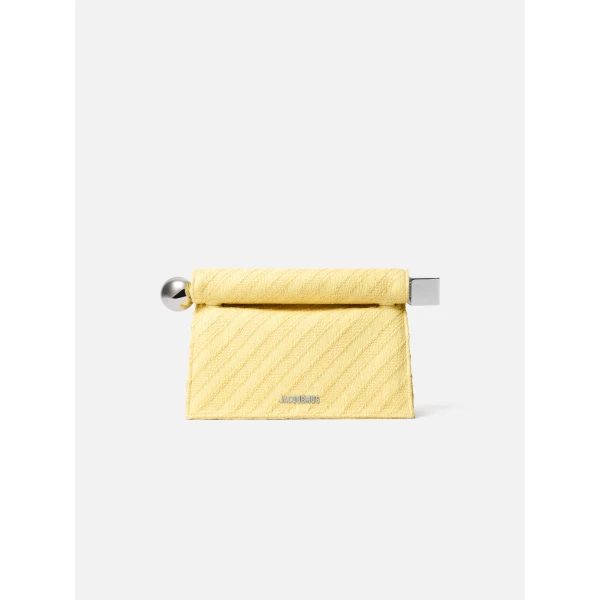 Jacquemus The Rond Carré clutch - Jacquemus Clutch Bags - Le Chiquito Style - Shop at Luxury Shoes 