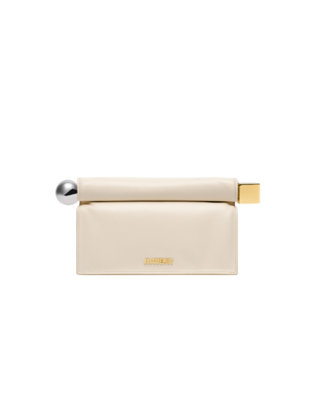 Jacquemus The Rond Carré clutch - Jacquemus Clutch Bags - Le Chiquito Style - Shop at Luxury Shoes 