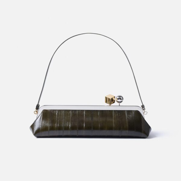 JACQUEMUS The Salon Clutch Long clasp bag., view 4
