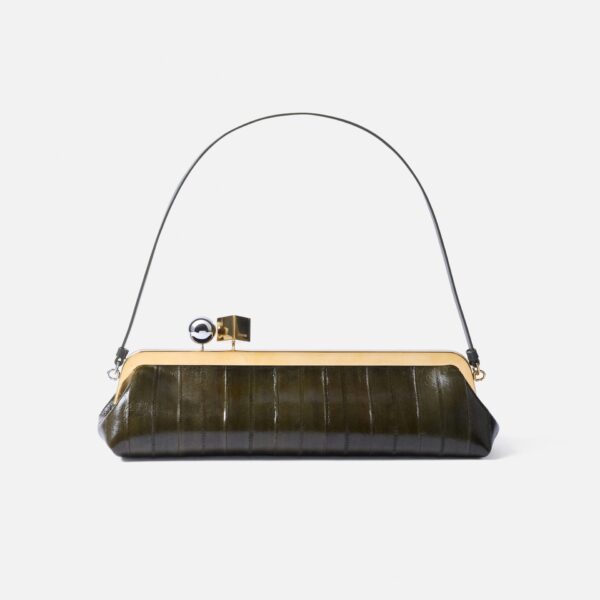 JACQUEMUS The Salon Clutch Long clasp bag., view 6
