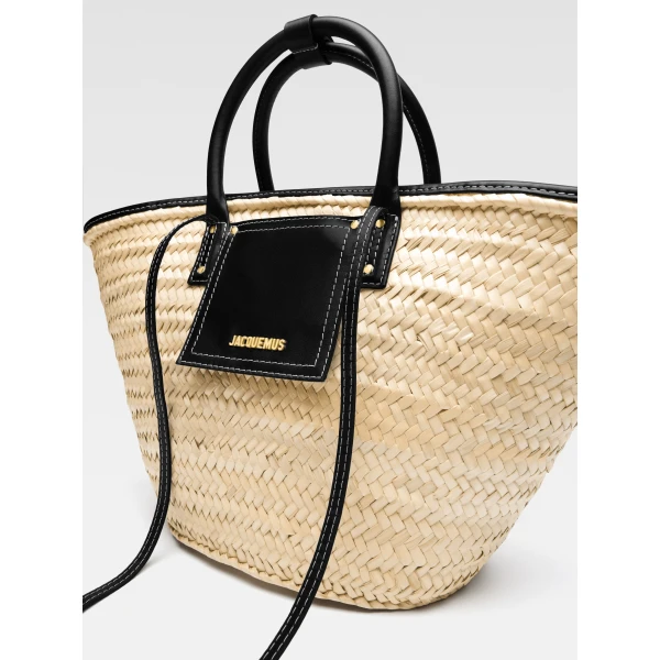 Jacquemus The Soli basket - Jacquemus Totes & Top-Handle Bags - Le Chiquito Style - Shop at Luxury Shoes 