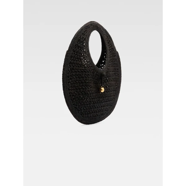 Jacquemus The Spiaggia round bag - Jacquemus Totes & Top-Handle Bags - Le Chiquito Style - Shop at Luxury Shoes 