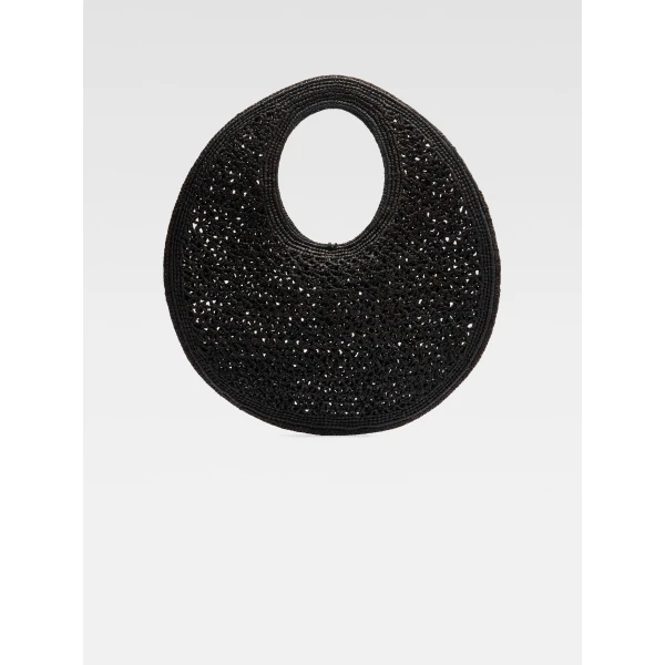 Jacquemus The Spiaggia round bag - Jacquemus Totes & Top-Handle Bags - Le Chiquito Style - Shop at Luxury Shoes 