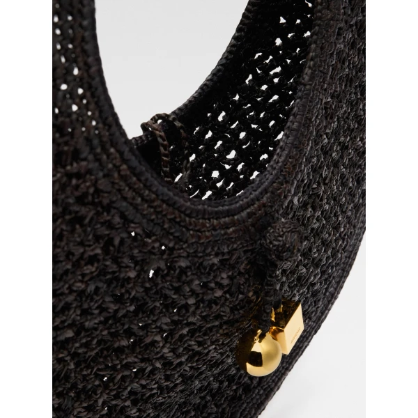 Jacquemus The Spiaggia round bag - Jacquemus Totes & Top-Handle Bags - Le Chiquito Style - Shop at Luxury Shoes 