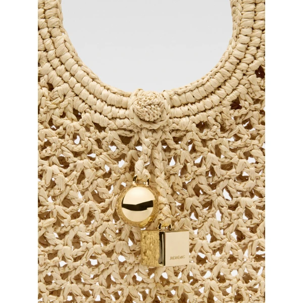 Jacquemus The Spiaggia small round bag - Jacquemus Totes & Top-Handle Bags - Le Chiquito Style - Shop at Luxury Shoes 