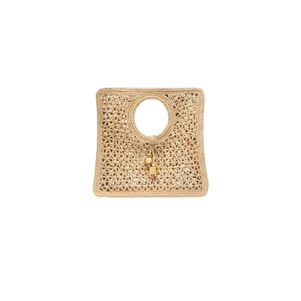 Jacquemus The Spiaggia small square bag - Jacquemus Totes & Top-Handle Bags - Le Chiquito Style - Shop at Luxury Shoes 