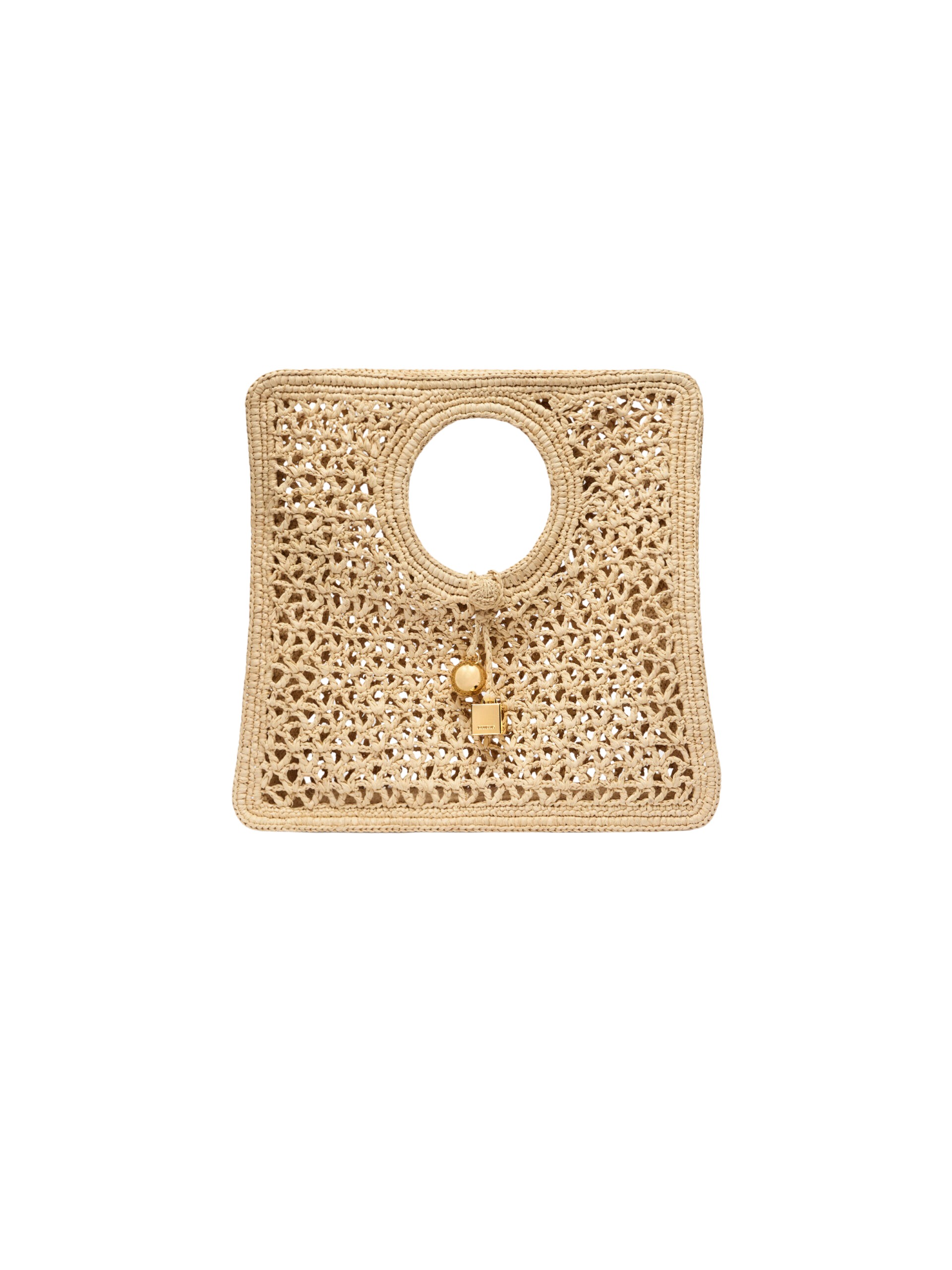 Jacquemus The Spiaggia small square bag - Jacquemus Totes & Top-Handle Bags - Le Chiquito Style - Shop at Luxury Shoes 