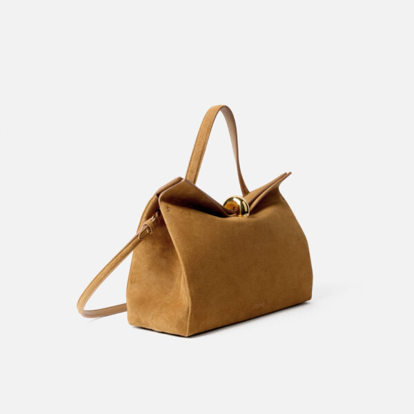 JACQUEMUS The Valérie Soft suede leather bag., view 5