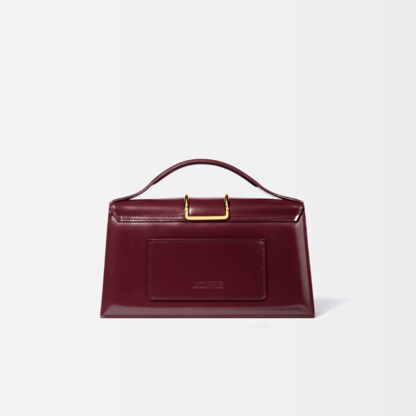 JACQUEMUS The large Bambino Cross-body metal flap bag., view 3