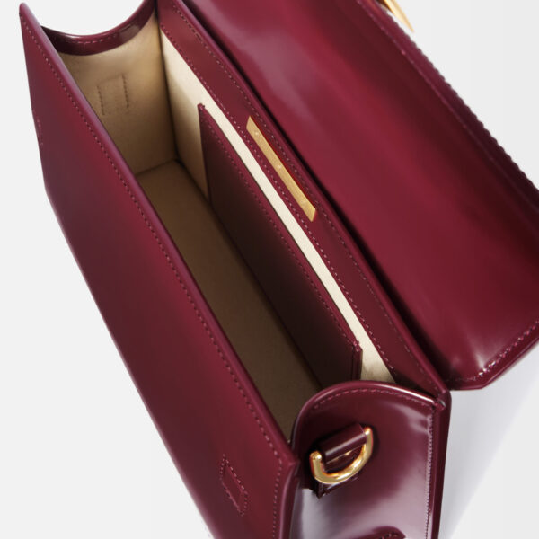 JACQUEMUS The large Bambino Cross-body metal flap bag., view 5