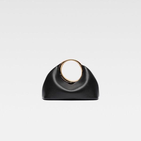 JACQUEMUS The small Calino Mini ring handbag., view 3