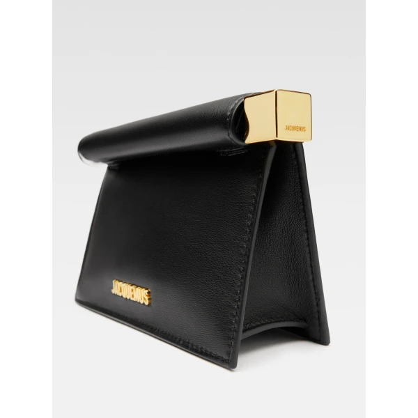 Jacquemus The small Rond Carré clutch - Jacquemus Mini Bags - Le Chiquito Style - Shop at Luxury Shoes 
