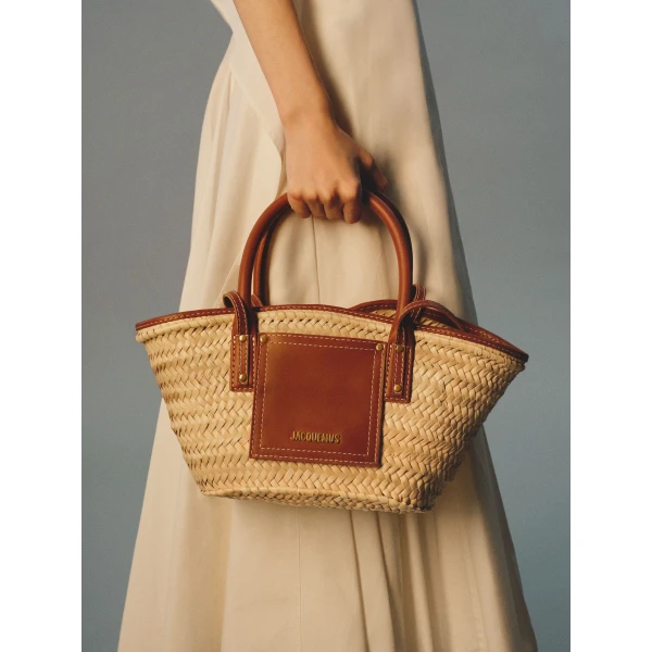Jacquemus The small Soli basket - Jacquemus Totes & Top-Handle Bags - Le Chiquito Style - Shop at Luxury Shoes 