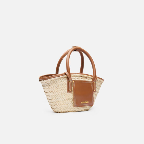 JACQUEMUS The small Soli basket, view 3