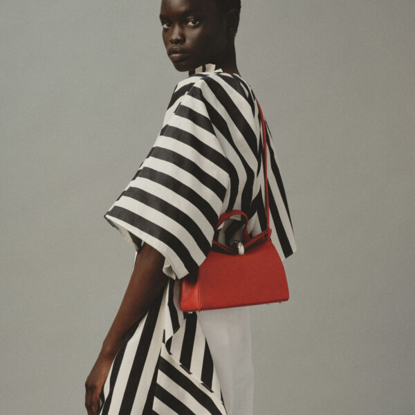 JACQUEMUS The small Valérie Small soft leather bag., view 3