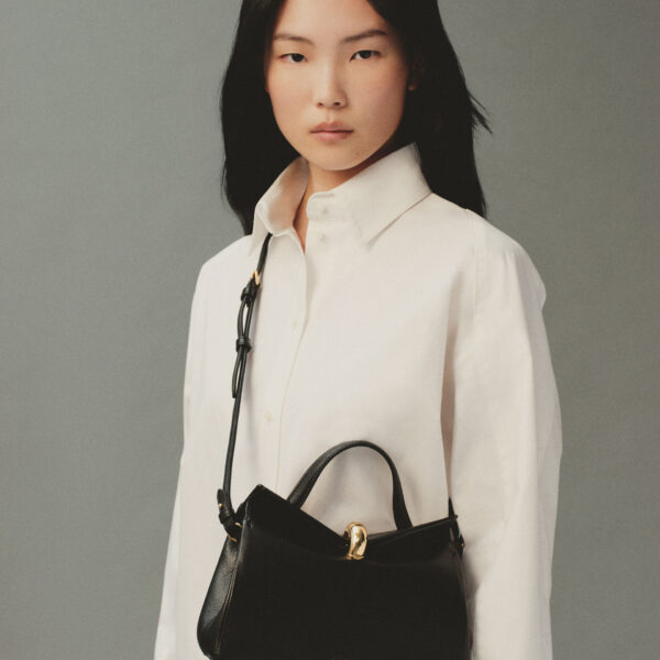 JACQUEMUS The small Valérie Small soft leather bag., view 3