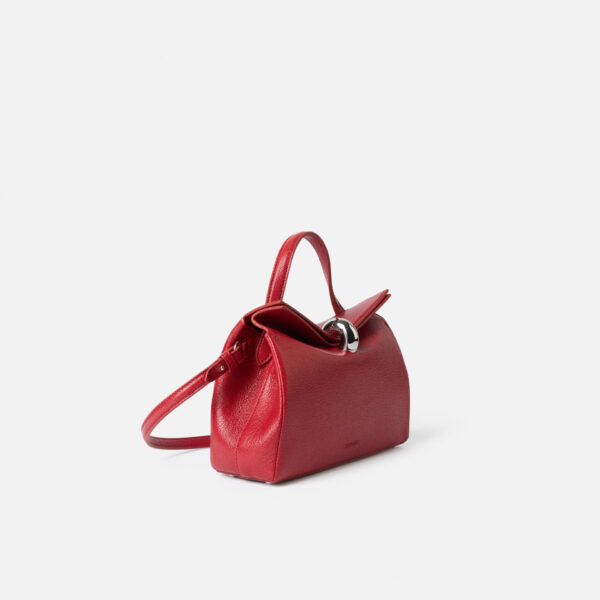 JACQUEMUS The small Valérie Small soft leather bag., view 4