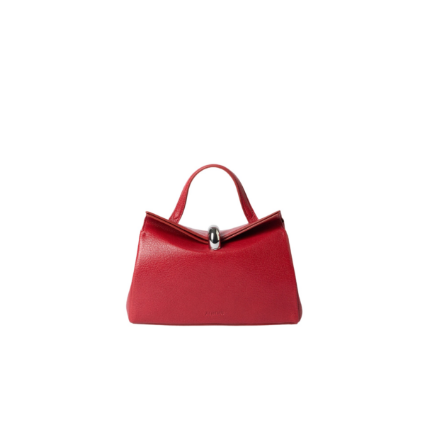 JACQUEMUS The small Valérie Small soft leather bag.
