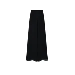 LAPOINTE Georgette Wide Leg Pant - Black Pants - New York Luxury Fashion at Luxury Shoes 