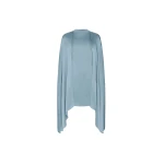 LAPOINTE Satin Cape Sleeve Mini Dress - Blue Dresses - New York Luxury Fashion at Luxury Shoes 
