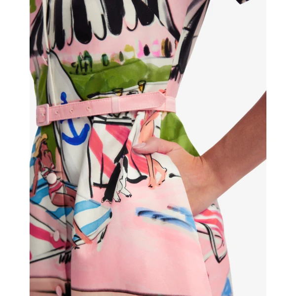 Leo Lin Brigitte Mini Dress - Leo Lin Dress - Australian Luxury Fashion - Shop at Luxury Shoes 
