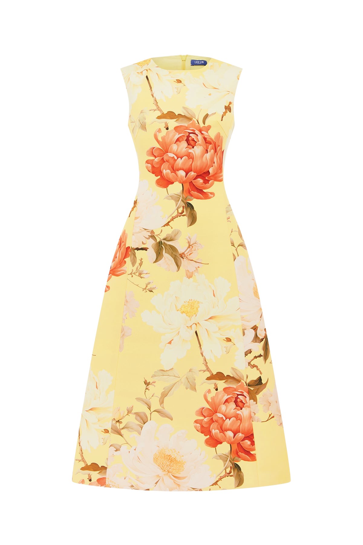 Leo Lin Cleo Sleeveless Midi Dress