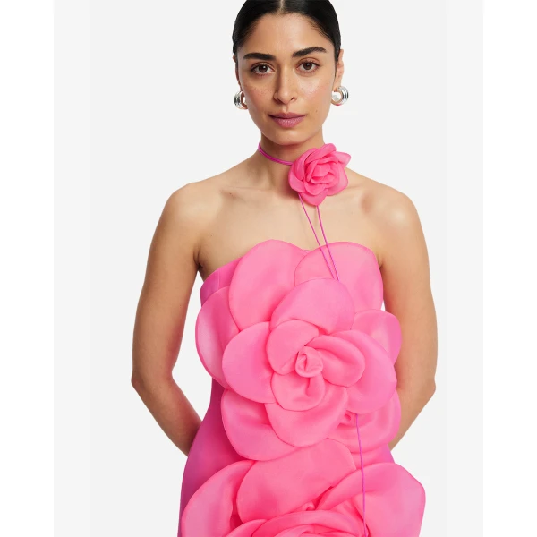 Leo Lin Floret Mini Dress - Leo Lin Dress - Australian Luxury Fashion - Shop at Luxury Shoes 