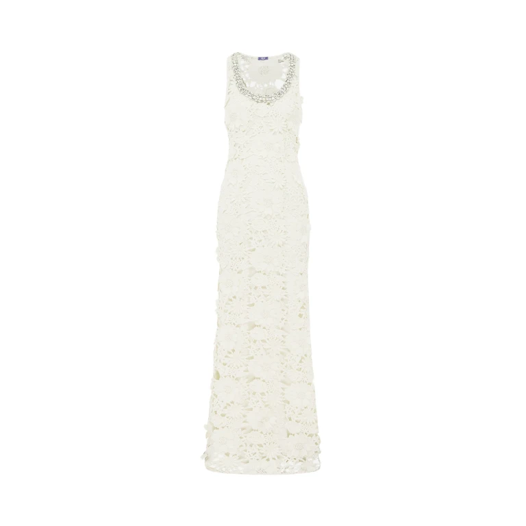 Leo Lin Helena Embellished Lace Maxi Dress - Leo Lin Dress - Australian Luxury Fashion - Shop at Luxury Shoes 