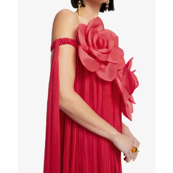 Leo Lin Jaclyn Draped Floor Length Dress - Leo Lin Dress - Australian Luxury Fashion - Shop at Luxury Shoes 