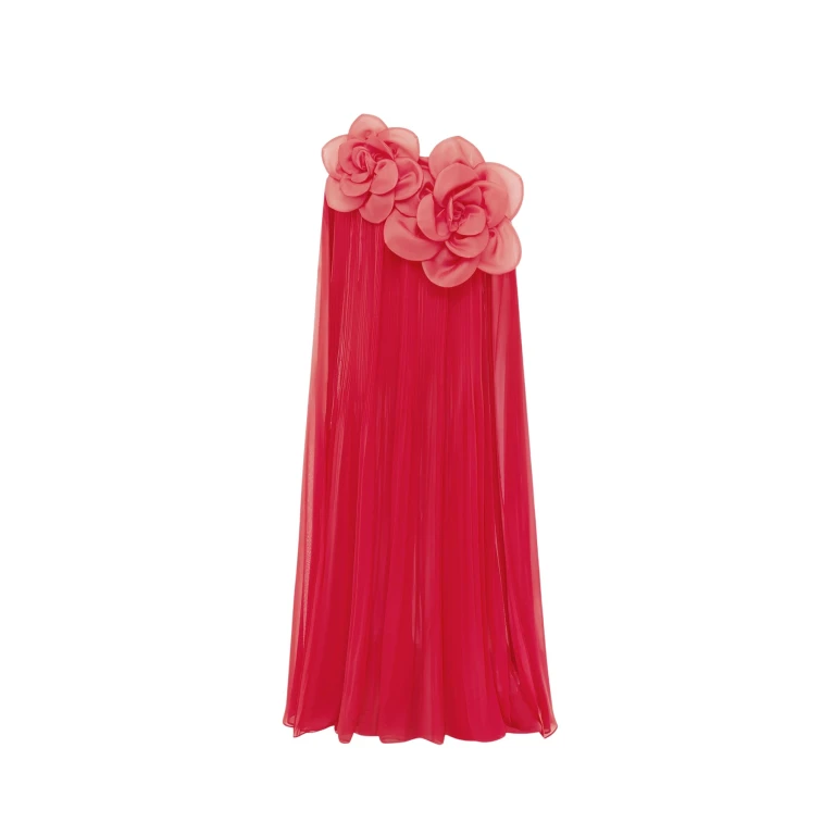 Leo Lin Jaclyn Draped Floor Length Dress - Leo Lin Dress - Australian Luxury Fashion - Shop at Luxury Shoes 