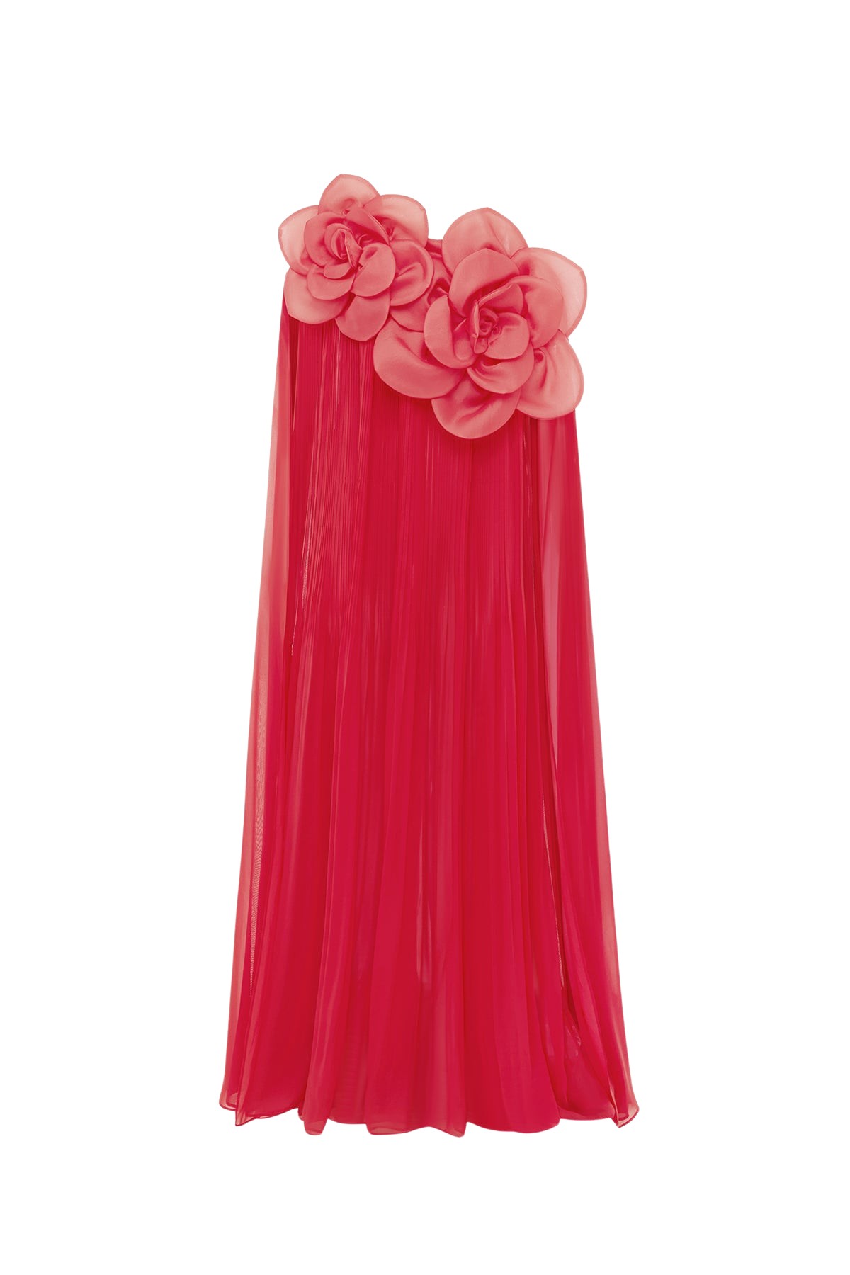 Leo Lin Jaclyn Draped Floor Length Dress