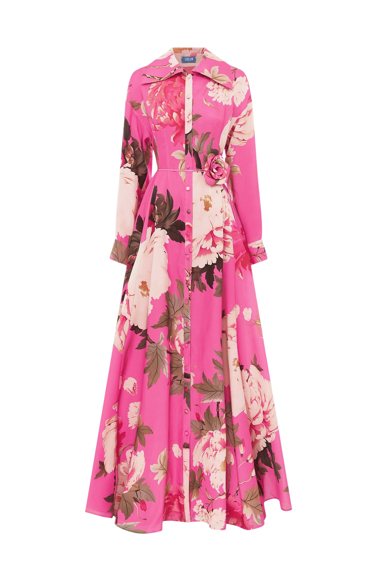 Leo Lin Josephine Silk Gown